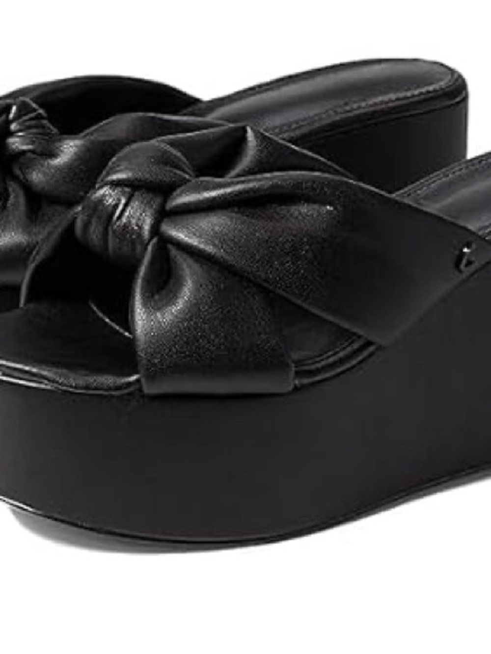 Circus NY Black Knot Platform Slide Sandals - Women
